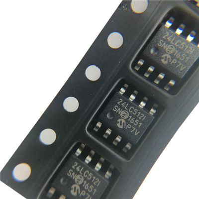 Память IC EEPROM 512K откалывает обломоки 24LC512T-I/SN хранения внезапной микросхемы электрические