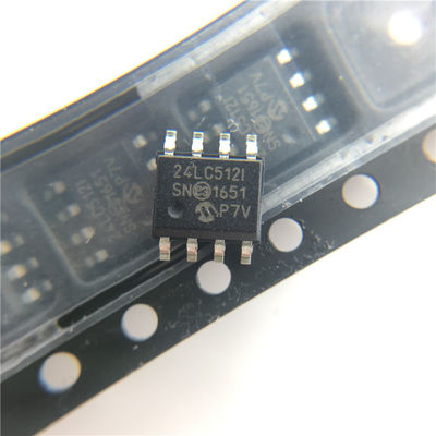 Память IC EEPROM 512K откалывает обломоки 24LC512T-I/SN хранения внезапной микросхемы электрические