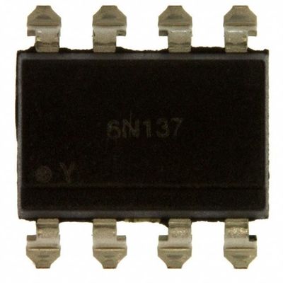 Сетноой-аналогов выход логики Optoisolators IC амортизатора 6N137S-TA1