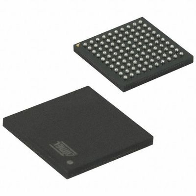Микроконтроллеры ATSAM3U2CA-CU и врезанный обломок IC MCU процессоров ВНЕЗАПНЫЙ